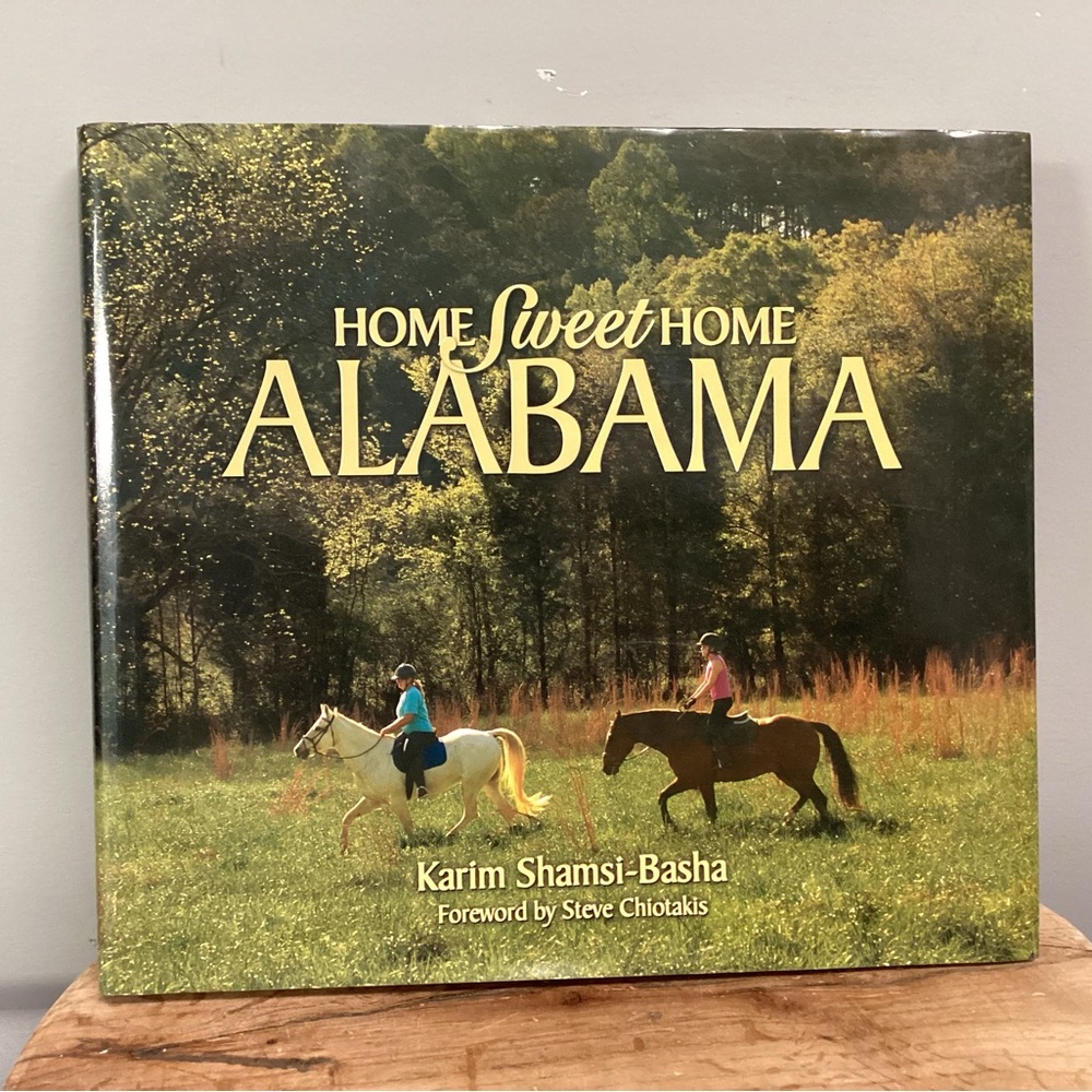 🟢 Vintage - Home Sweet Home Alabama - Huge Coffee Table Picture Book - Great